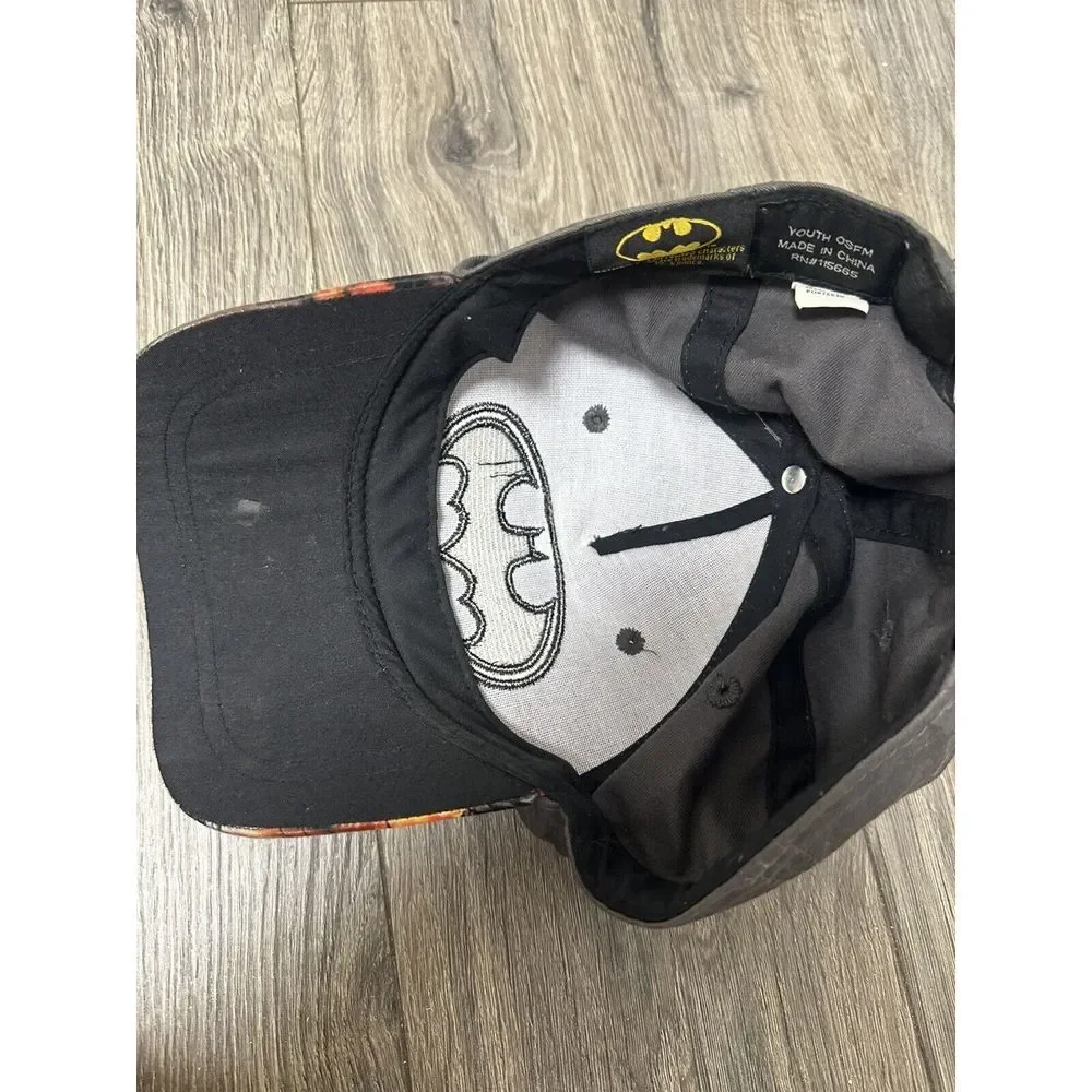 Batman‎ Youth Snapback Flat Bill Hat - Trucker Hat - DC Comics